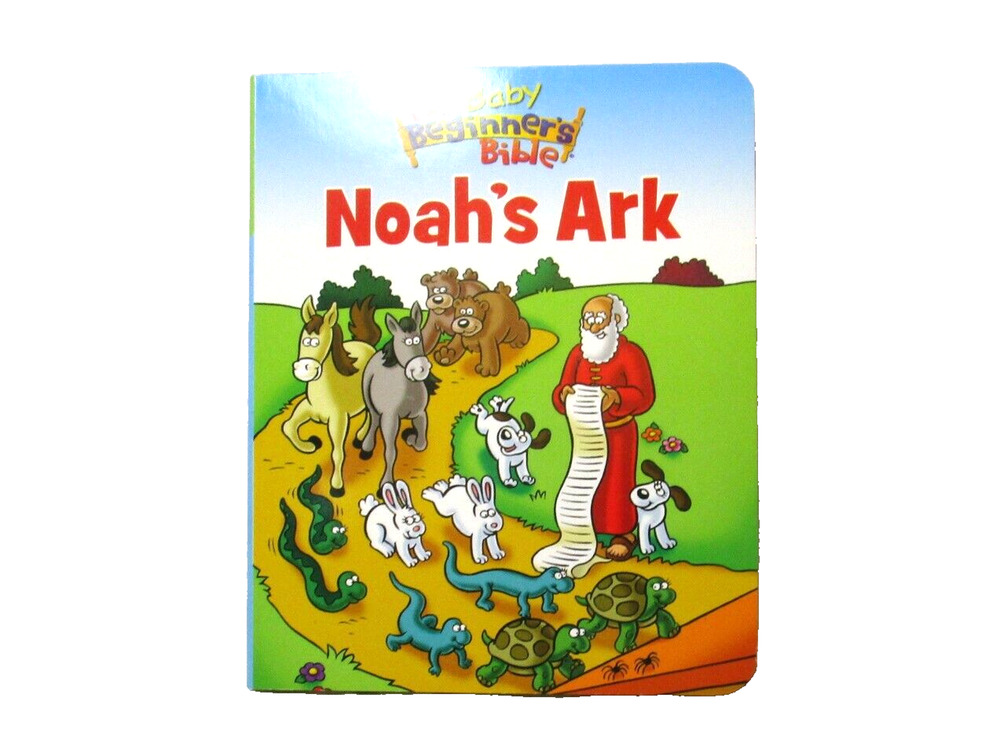Noah’s Ark Baby Beginner’s Bible Board Book by Zondervan 2013 Kids Bible Story
